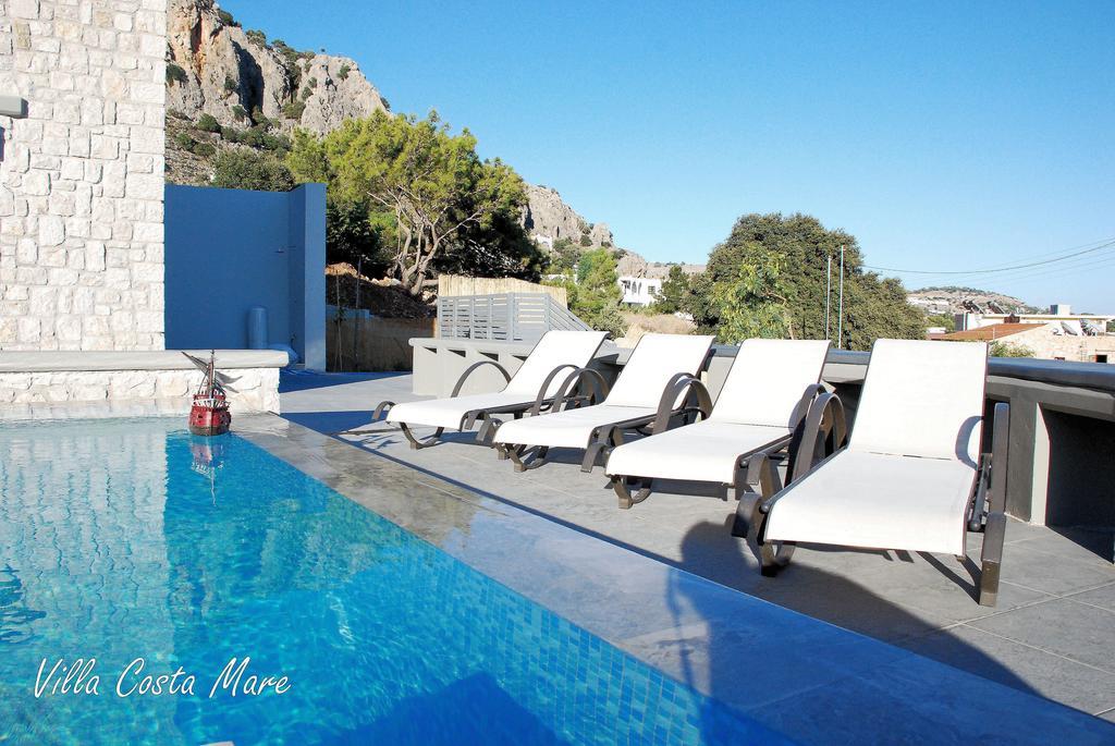 Villa Costamare - Enjoy Lazy Days On The Private Pool-Jacuzzi Pefki (Rhodes) Quarto foto