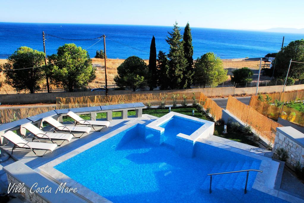 Villa Costamare - Enjoy Lazy Days On The Private Pool-Jacuzzi Pefki (Rhodes) Quarto foto